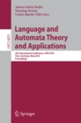 Image for Language and automata theory and applications: 4th international conference, LATA 2010, Trier, Germany, May 24-28, 2010 : proceedings : 6031