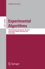 Image for Experimental algorithms: 9th international symposium, SEA 2010, Ischia Island, Naples Italy, May 20-22, 2010 : proceedings