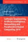 Image for Software Engineering, Artificial Intelligence, Networking and Parallel/Distributed Computing 2010