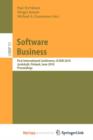 Image for Software Business : First International Conference, ICSOB 2010, Jyvaskyla, Finland, June 21-23, 2010, Proceedings
