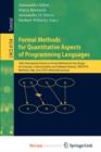 Image for Formal Methods for Quantitative Aspects of Programming Languages