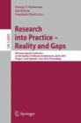 Image for Research into Practice - Reality and Gaps