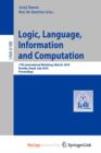 Image for Logic, Language, Information and Computation