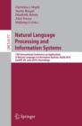 Image for Natural Language Processing and Information Systems : 15th International Conference  on Applications of Natural Language to Information Systems, NLDB 2010, Cardiff, UK, June 23-25, 2010, Proceedings