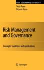 Image for Risk Management and Governance : Concepts, Guidelines and Applications