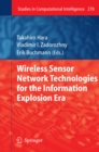 Image for Wireless Sensor Network Technologies for the Information Explosion Era : 278