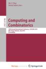 Image for Computing and Combinatorics : 16th Annual International Conference, COCOON 2010, Nha Trang, Vietnam, July 19-21, 2010 Proceedings