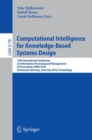 Image for Computational Intelligence for Knowledge-Based System Design