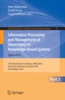 Image for Information Processing and Management of Uncertainty in Knowledge-Based Systems: 13th International Conference, IPMU 2010, Dortmund, Germany, June 28-July 2, 2010. Proceedings, Part II