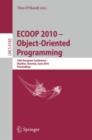 Image for ECOOP 2010 -- Object-Oriented Programming : 24th European Conference, Maribor, Slovenia, June 21-25, 2010, Proceedings
