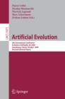 Image for Artificial Evolution: 9th International Conference, Evolution Artificielle, EA 2009, Strasbourg, France, October 26-28, 2009. Revised Selected Papers