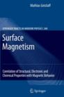 Image for Surface Magnetism