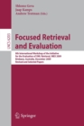 Image for Focused Retrieval and Evaluation