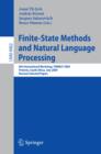 Image for Finite-State Methods and Natural Language Processing: 8th International Workshop, FSMNLP 2009, Pretoria, South Africa, July 21-24, 2009, Revised Selected Papers. (Lecture Notes in Artificial Intelligence)