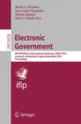 Image for Electronic Government