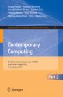 Image for Contemporary Computing: Third International Conference, IC3 2010, Noida, India, August 9-11, 2010. Proceedings, Part II