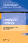 Image for Contemporary Computing: Third International Conference, IC3 2010, Noida, India, August 9-11, 2010. Proceedings, Part I