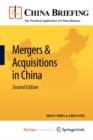 Image for Mergers &amp; Acquisitions in China