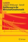 Image for Einfuhrung in die Wirtschaftsmathematik