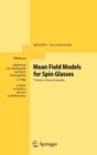 Image for Mean Field Models for Spin Glasses : Volume I: Basic Examples