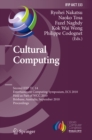 Image for Cultural Computing: Second IFIP TC 14 Entertainment Computing Symposium, ECS 2010, Held as Part of WCC 2010, Brisbane, Australia, September 20-23, 2010, Proceedings : 333