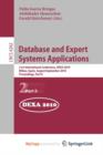 Image for Database and Expert Systems Applications : 21st International Conference, DEXA 2010, Bilbao, Spain, August 30 - September 3, 2010, Proceedings, Part II