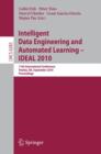 Image for Intelligent Data Engineering and Automated Learning -- IDEAL 2010