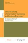 Image for Global Sourcing of Information Technology and Business Processes