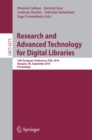 Image for Research and Advanced Technology for Digital Libraries: 14th European Conference, ECDL 2010, Glasgow, UK, September 6-10, 2010, Proceedings : 6273