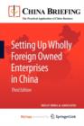 Image for Setting Up Wholly Foreign Owned Enterprises in China