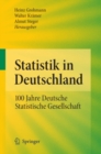 Image for Statistik in Deutschland: 100 Jahre Deutsche Statistische Gesellschaft