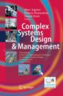 Image for Complex Systems Design &amp; Management