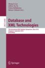 Image for Database and XML technologies: 7th International XML Database Symposium, XSYM 2010, Singapore, September 17, 2010 : proceedings