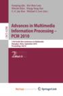Image for Advances in Multimedia Information Processing -- PCM 2010, Part II