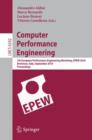 Image for Computer Performance Engineering : 7th European Performance Engineering Workshop, EPEW 2010, Bertinoro, Italy, September 23-24, 2010, Proceedings