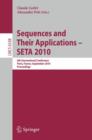 Image for Sequences and Their Applications - SETA 2010