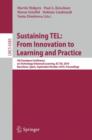 Image for Sustaining TEL: From Innovation to Learning and Practice : 5th European Conference on Technology Enhanced Learning, EC-TEL 2010, Barcelona, Spain, September 28 - October 1, 2010, Proceedings