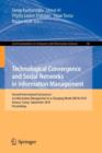 Image for Technological Convergence and Social Networks in Information Management