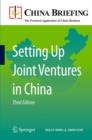 Image for Setting Up Joint Ventures in China