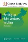 Image for Setting up joint ventures in China