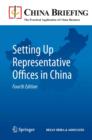 Image for Setting Up Representative Offices in China