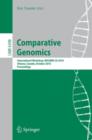 Image for Comparative Genomics : International Workshop, RECOMB-CG 2010, Ottawa, Canada, October 9-11, 2010, Proceedings