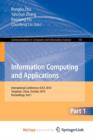 Image for Information Computing and Applications, Part I