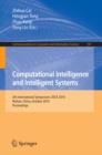 Image for Computational Intelligence and Intelligent Systems: 5th International Symposium, ISICA 2010, Wuhan, China, October 2010, Proceedings : 107