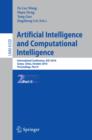 Image for Artificial Intelligence and Computational Intelligence: International Conference, AICI 2010, Sanya, China, October 23-24, 2010, Proceedings, Part II : 6320
