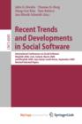 Image for Recent Trends and Developments in Social Software