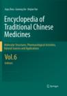 Image for Encyclopedia of traditional Chinese medicines: molecular structures, pharmacological activities, natural sources and applications. (Indexes) : Vol. 6,