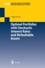 Image for Optimal portfolios with stochastic interest rates and defaultable assets