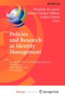 Image for Policies and Research in Identity Management