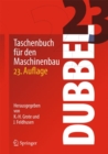 Image for Dubbel: Taschenbuch fur den Maschinenbau